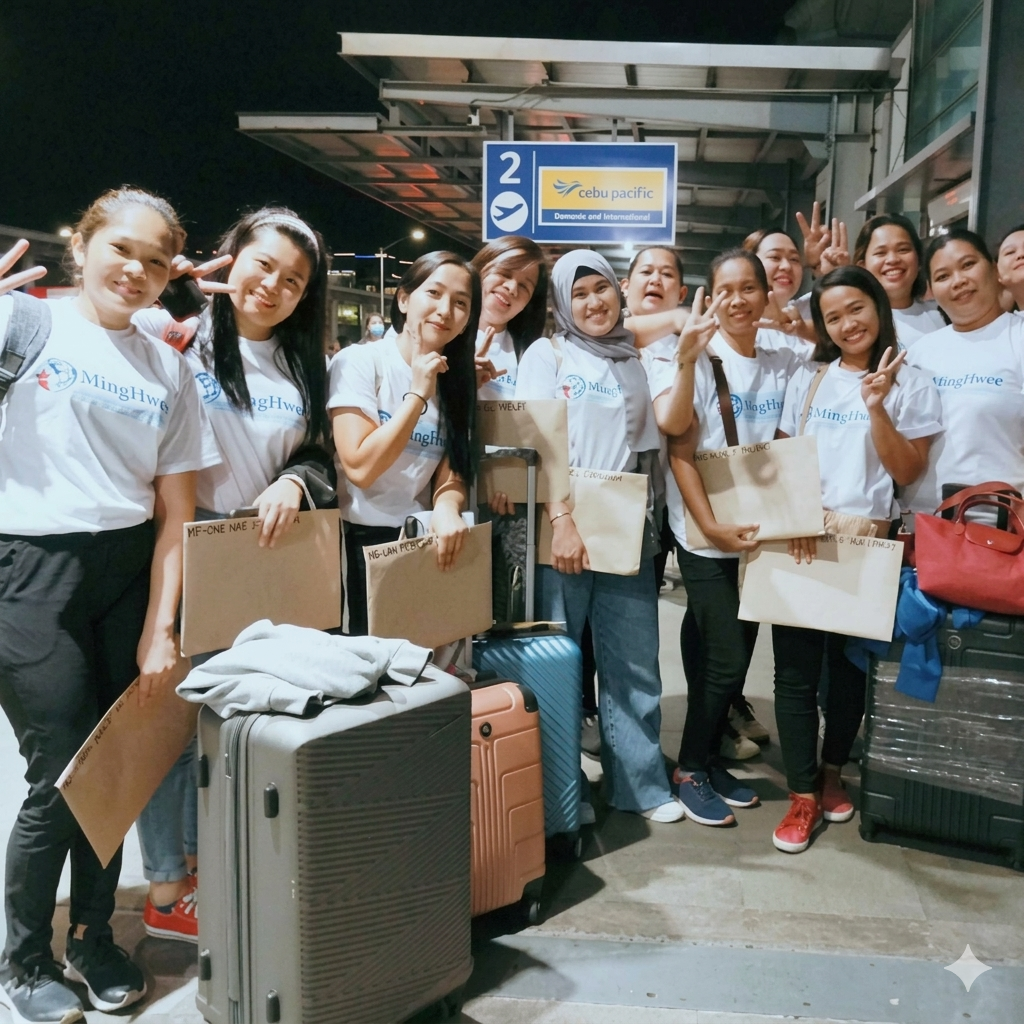 Ming Hwee helpers community gathering